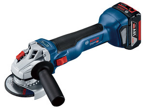 Аккумуляторная болгарка Bosch GWS 18V-10 L-boxx (06019J4004)