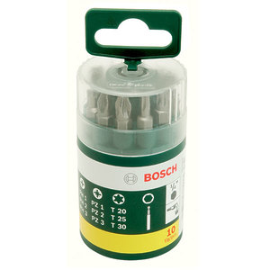 Набор бит Bosch, 10 шт (2607019452)