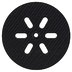 Шлифплатформа жесткая, Bosch для GEX 150 AC