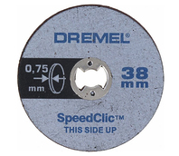 Круги отрезные по металлу Dremel SpeedClic SC409 (5 шт.)