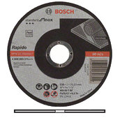 Круг отрезной по нержавейке, Bosch 125 х 1,0 мм (2608603171)