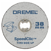 Круги отрезные по металлу Dremel SpeedClic SC456 (5 шт.)