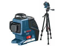 Нивелир лазерный, Bosch GLL 3-80 P + BT150 (0601063306)
