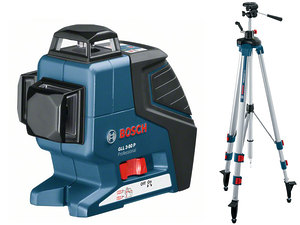 Нивелир лазерный, Bosch GLL 3-80 P + BT250 (060106330B)