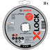 Круги отрезные Bosch X-Lock Standard for Inox 10 шт, 125x1,6 мм (2608619264)
