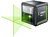Линейный лазерный уровень Bosch Quigo green + MM2 (0603663C02)