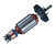 Якір для перфоратора Bosch GBH 2-24 DSR (1614010227)